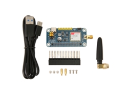 Placa De Expansión Hat Sim7028 Para Raspberry Pi 2b 3b 4b Con Antena Gsm Y Banda Global.