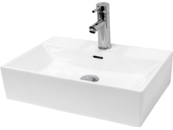 Lavabo ECD (Blanco - Cerámica - 415x360x130 mm)