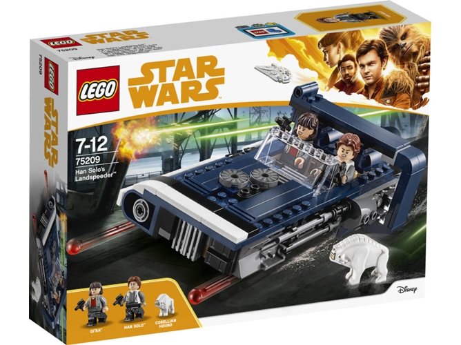 LEGO Star Wars: Landspeeder de Han - 75209 (Edad Mínima: 7 - 345 Piezas)