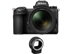 Cámara Mirrorless NIKON Z6 II Negro + Objectivo Z 24-70mm F4 S + Adaptador NIKON FTZ