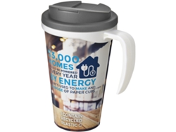 Brite-americano® Taza De 350 Ml Con Tapa Antigoteo "grande"