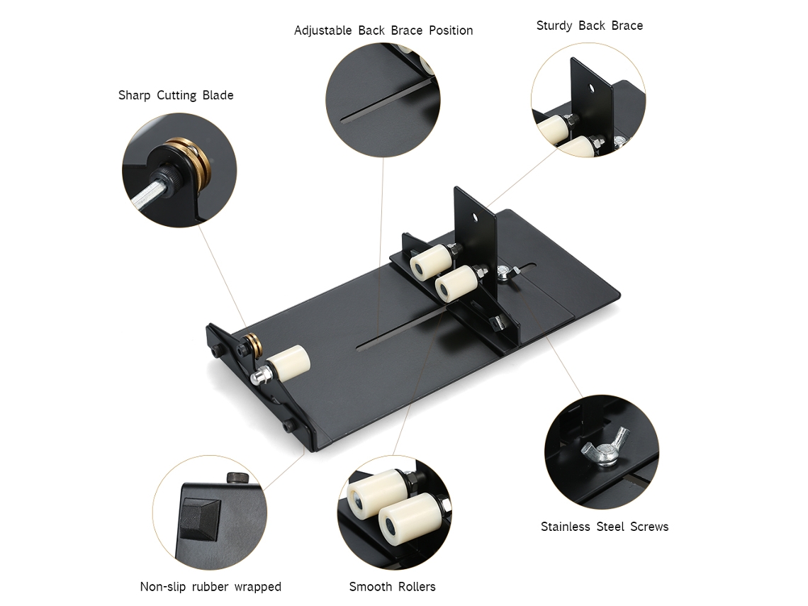 Cortador De Botellas Ajustable Herramienta Diy Para Cortar Botellas De Vino Cerveza Para Lámparas Portavelas Macetas