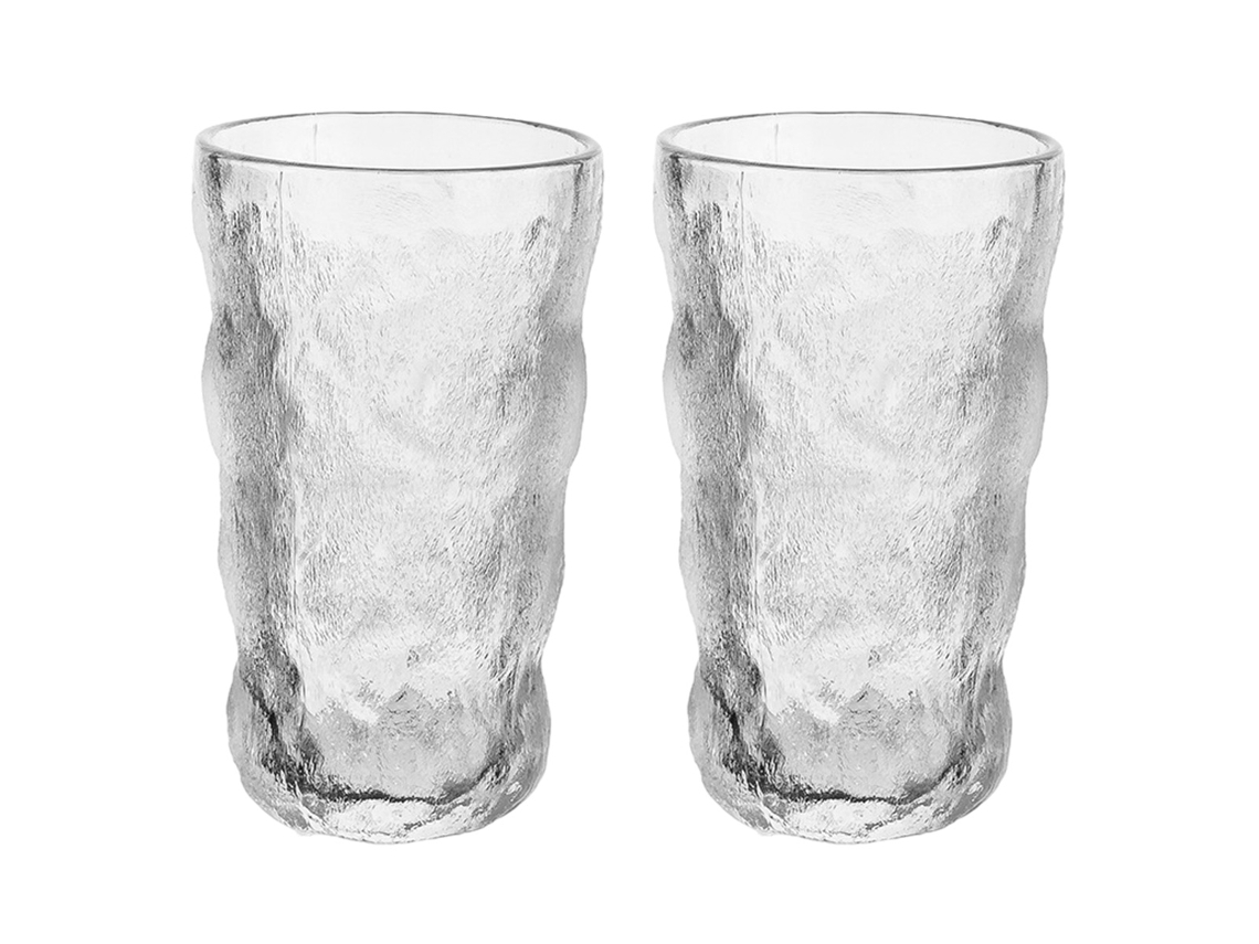 Juego de 2 vasos de whisky, 390 ml, para licor, cócteles y bourbon MEOIRUERY