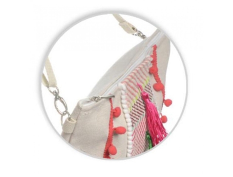 Bolso Étnico Fluor Bandolera Extraible GENÉRICO