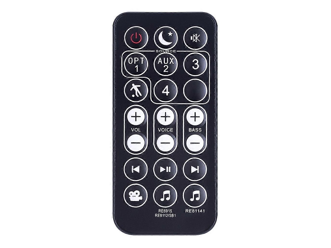 Control remoto de repuesto actualizado RE69151 con botón de operación simple para Polk Audio Magnifi
