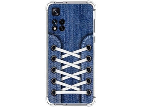 Carcasa para Xiaomi Redmi Note 11 Pro+ Plus 5G TUMUNDOSMARTPHONE Dibujos Antigolpes Zapatillas 01 Multicolor