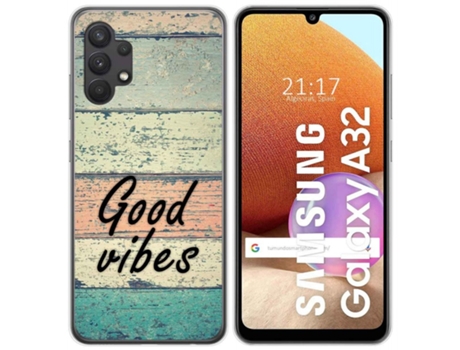 Carcasa Samsung Galaxy A32 4G TUMUNDOSMARTPHONE Dibujos Multicolor