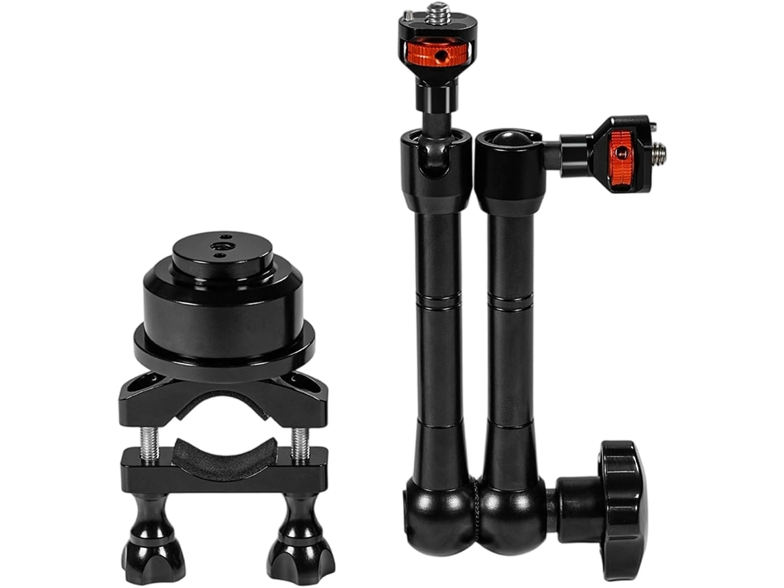 Adaptador De Trípode De Aluminio Con Rotación De 360 Grados