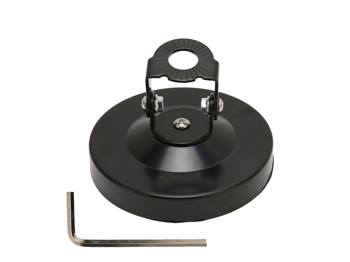Base De Antena Magnética Ajustable De 180° Para Radios Yaesu, Kenwood, Hyt E Icom Con Carcasa Metálica.