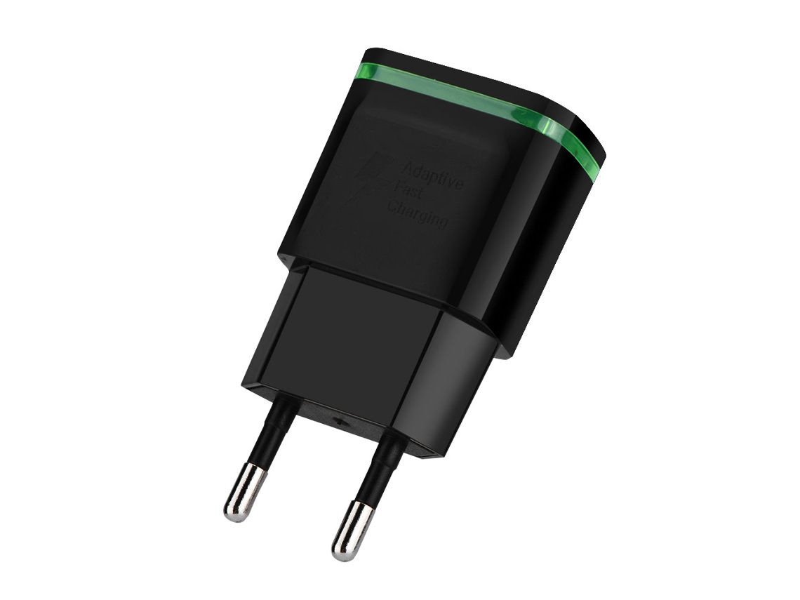 Cargador De Teléfono (carga Rápida De Un Solo Puerto Con Luz Led)