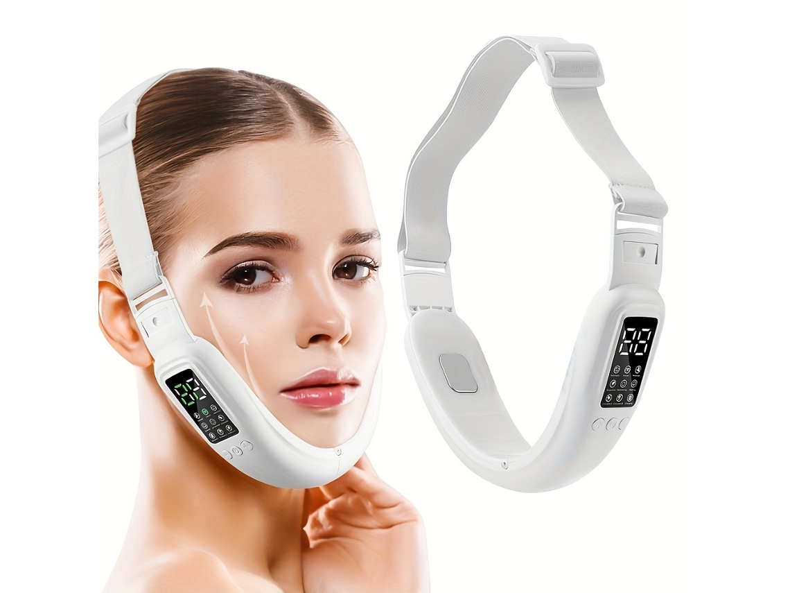 Smart V Face Contour Machine Removedor De Papada Com 8 Modos E 15 Níveis De Intensidade Ajustáveis GERTIZ