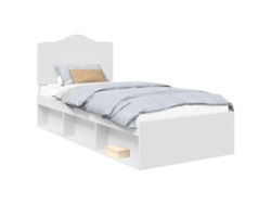 Maison Exclusive - Estructura De Cama 90 X 200 Cm Madera De Pino Macizo