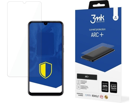 Protector Cristal Templado Huawei P30 3MK Arc Plus