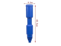 Tapones para skimmer de piscina, compatibles con skimmers roscados de 1 1/2 y 2 pulgadas.