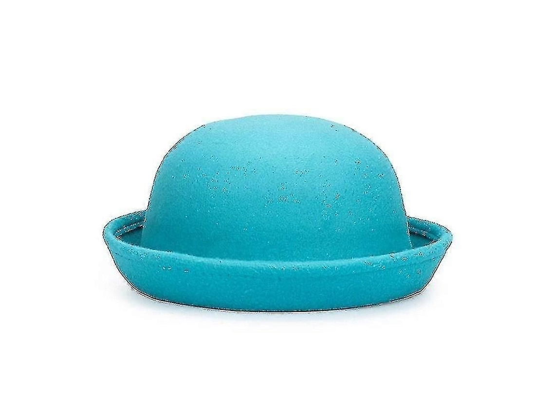 Sombrero Bombín Derby Moderno De Lana De Color Liso Para Mujer