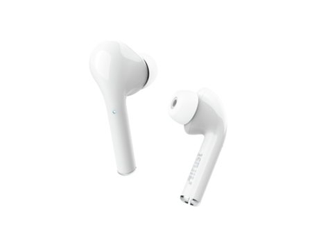 TRUST NA Auriculares Bluetooth (En la oreja - Micrófono - Blanco)