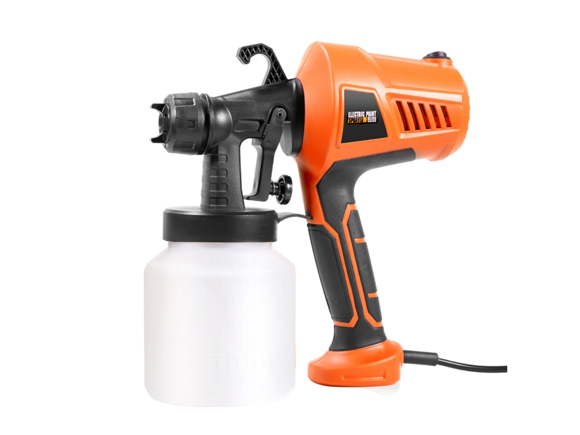 Pistola De Pintura Eléctrica Portátil De 500 W Con 3 Modos Y Velocidad Continua De 800 Ml/min.