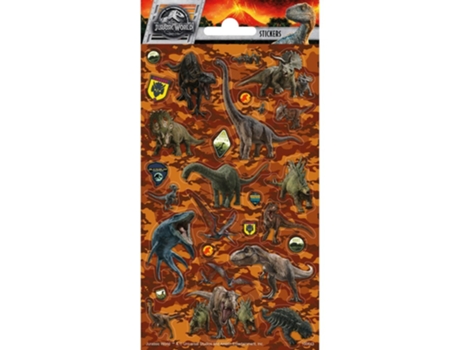 Pack de Pegatinas JURASSIC WORLD