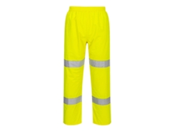 Pantalón Alta Visibilidad Ligero Plegable | Trabajo Compacto Amarillo / Xl