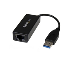 Cable Adaptador STARTECH.COM USB31000S USB 3.0 RJ/45 Negro