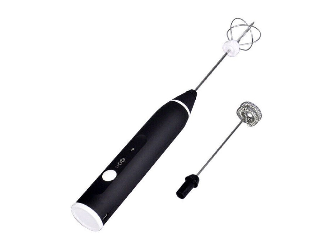 KOFIHETY Frother Eléctrico para Leche Doble USB Recargable
