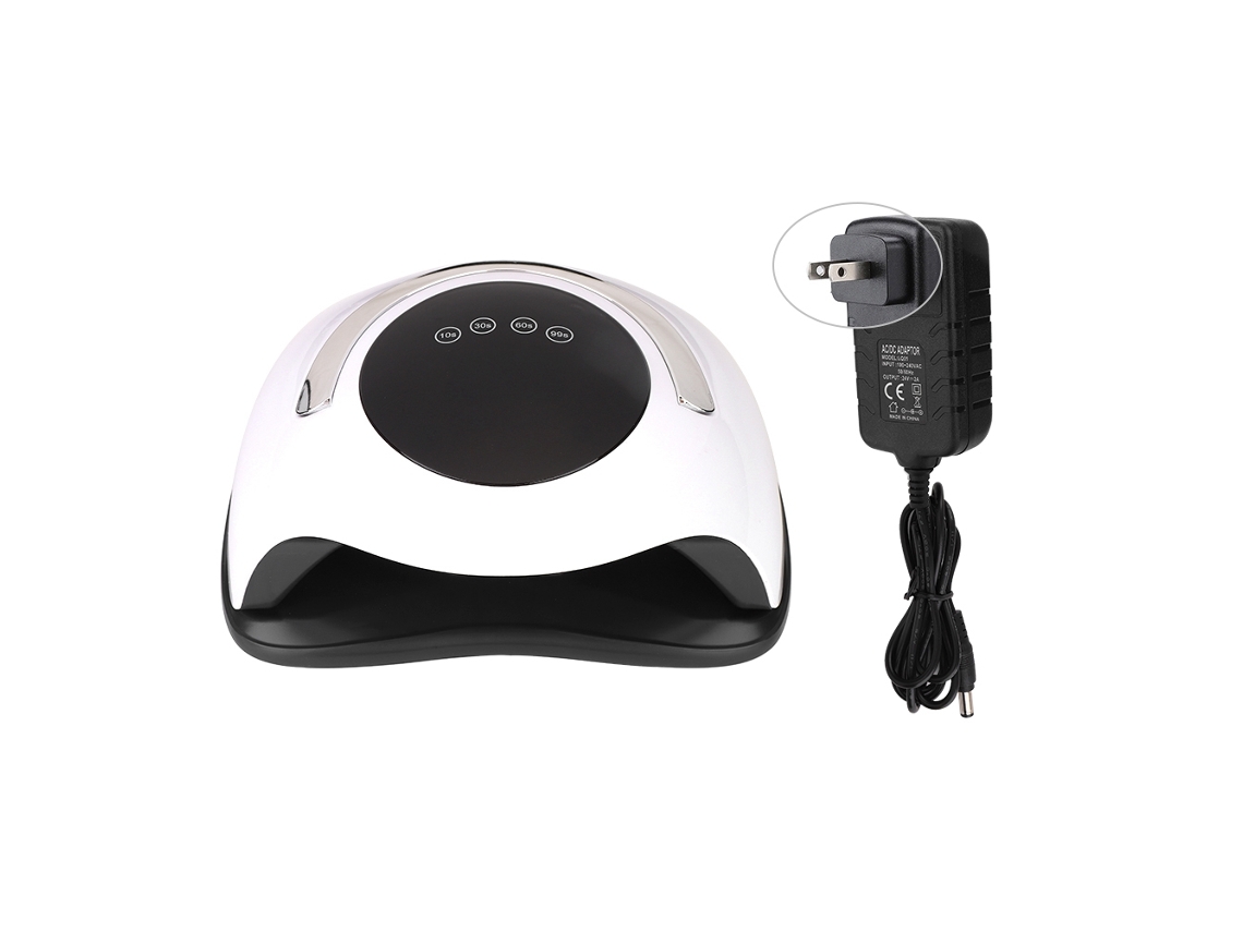 Lámpara Led Uv Portátil De 120 W Para Secado De Esmalte De Uñas En Gel Con Función De Curado Inteligente E Inducción Infrarroja.