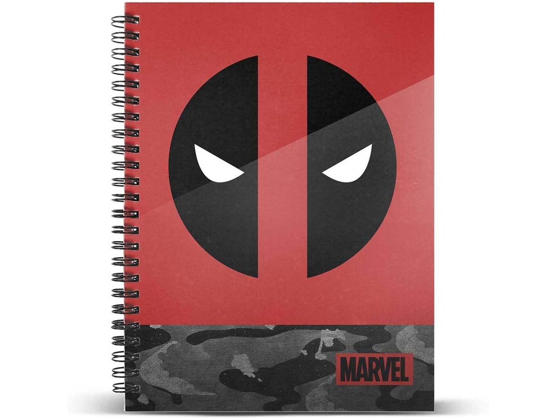 Cuaderno DEADPOOL Rebel (A5 - Cuadriculado)
