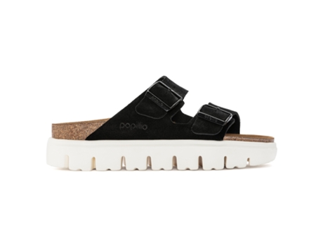 Sandalias de Mujer BIRKENSTOCK Suède Arizona Narrow Piel Negro (42)