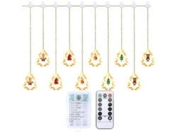 Guirnalda De Luces Navideñas Decorativas, Impermeables, Con Conexión Usb Y 50 Led.