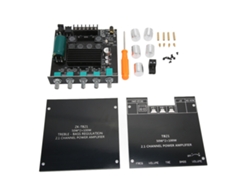 Placa Amplificadora Digital De 2.1 Canales Bt De 50 W, 50 W Y 100 W Con Módulo De Subwoofer Inalámbrico
