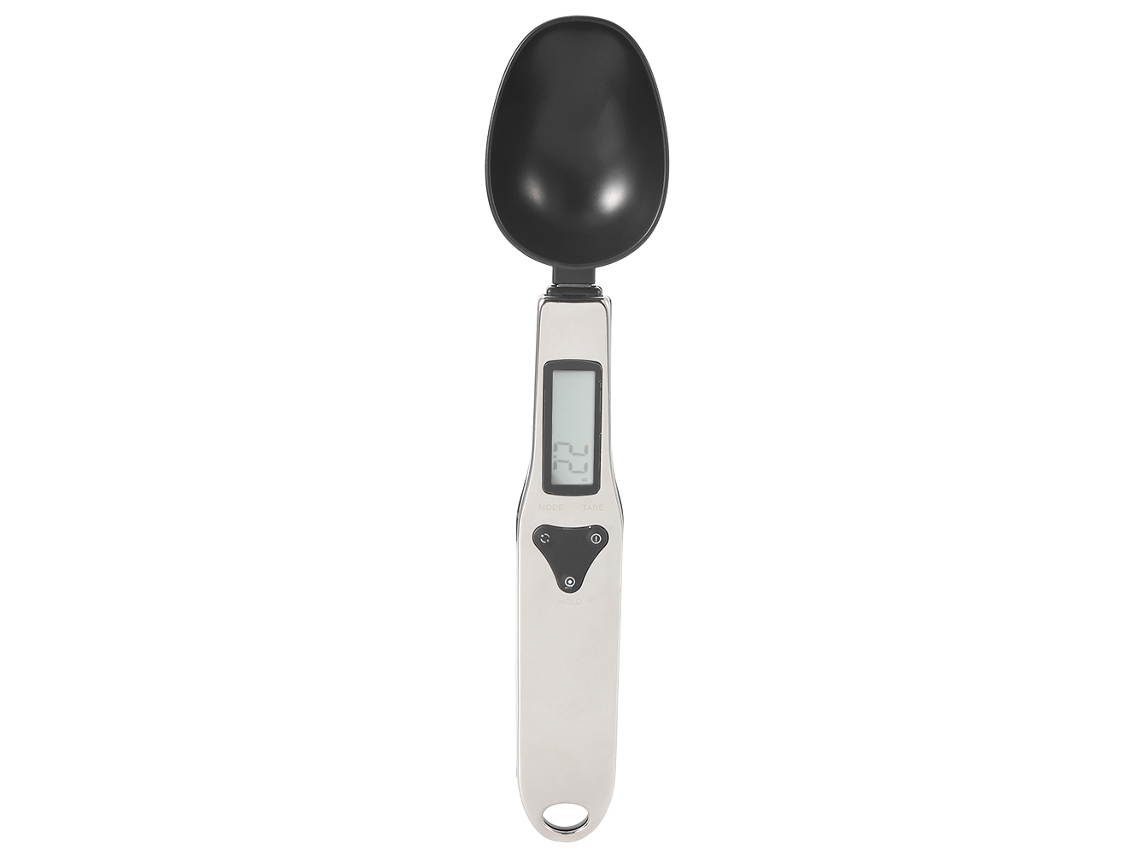 Cuchara medidora de precisión, sensores de alta precisión, pantalla LED, báscula de cocina digital, cuchara para ingredientes sólidos y líquidos