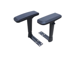 2 Piezas De Reposabrazos De Repuesto Universales Para Sillas De Oficina Y Gaming Con Almohadillas
