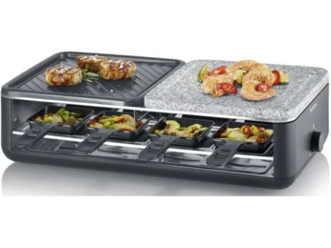Grill Raclette SEVERIN RG2366 (1300W - Negro)