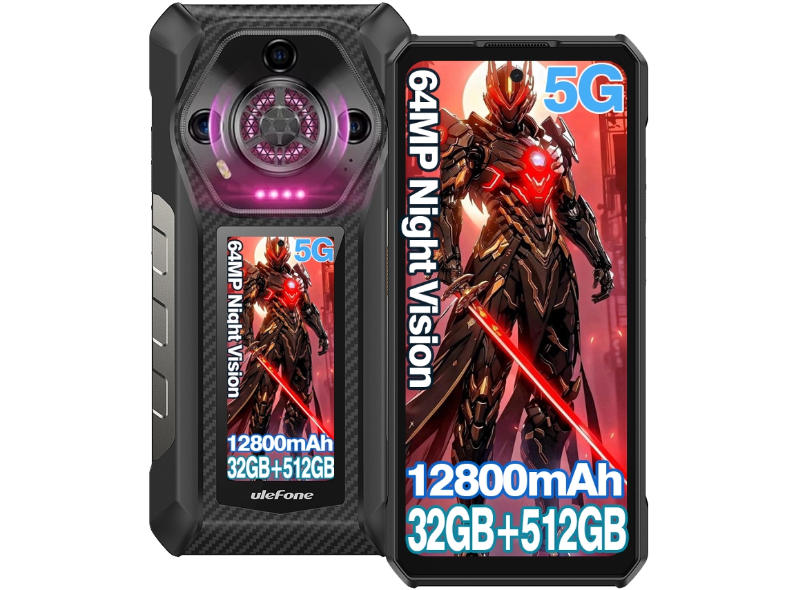 Ulefone Armor 30 Pro 6.95'' Smartphone 5G 32GB 512GB 12800mAh Teléfono celular resistente