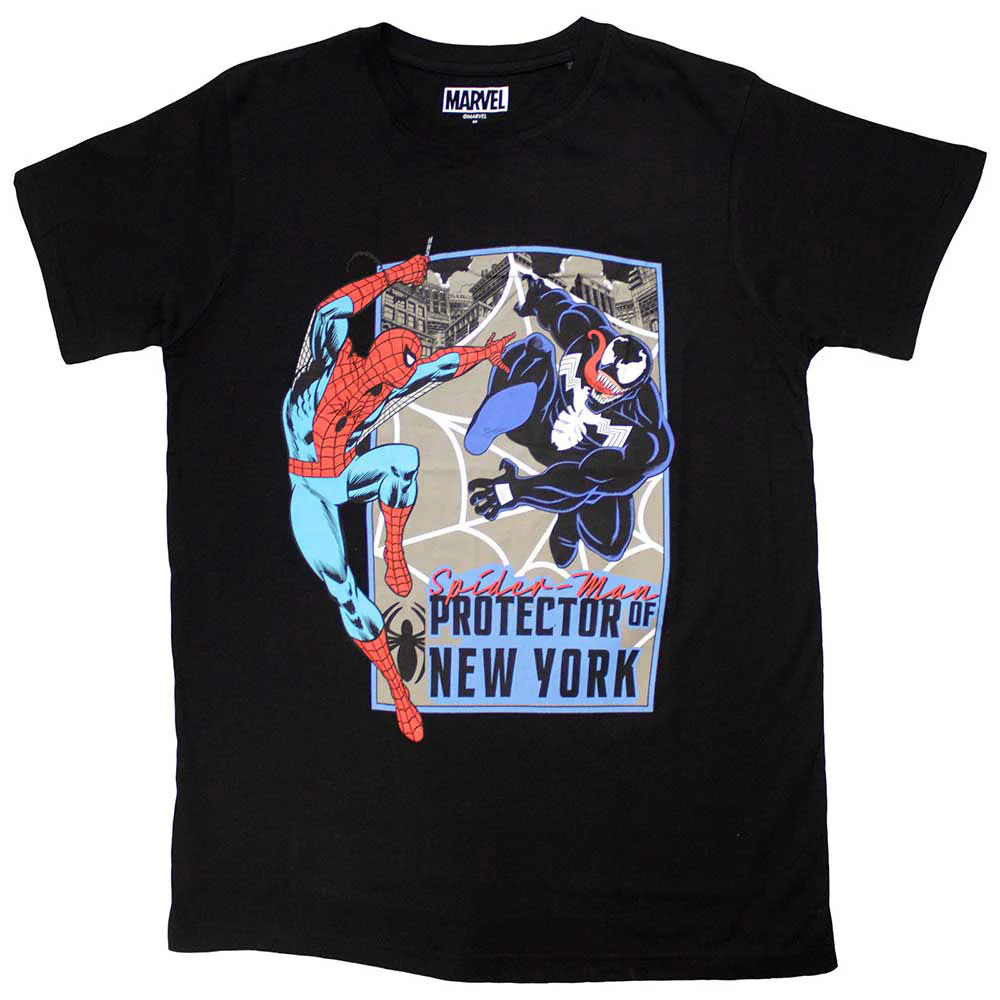 Rockinstone Unisex Marvel Comics Protector Of New York Camiseta Classic-s
