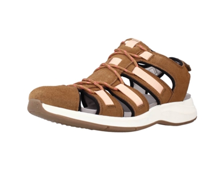 Zapatos de Mujer CLARKS Solan Sail Combi Tecido Marrón (39.5)