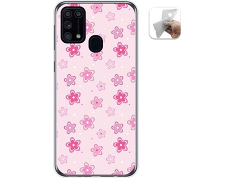 Carcasa Samsung Galaxy M31 TUMUNDOSMARTPHONE Flores Multicolor