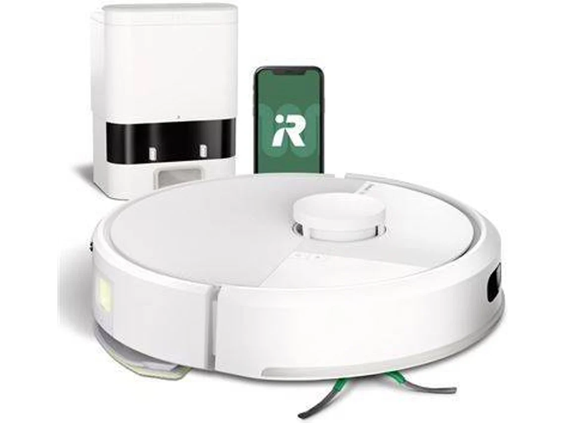 Aspiradora Robot IROBOT ROOMBA 105 BASE AUTOEMPTY (Autonomía: 120 min - Blanco)
