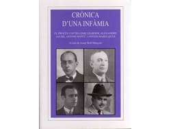 Libro Cronica DUna Infamia de Josep Moll Marques