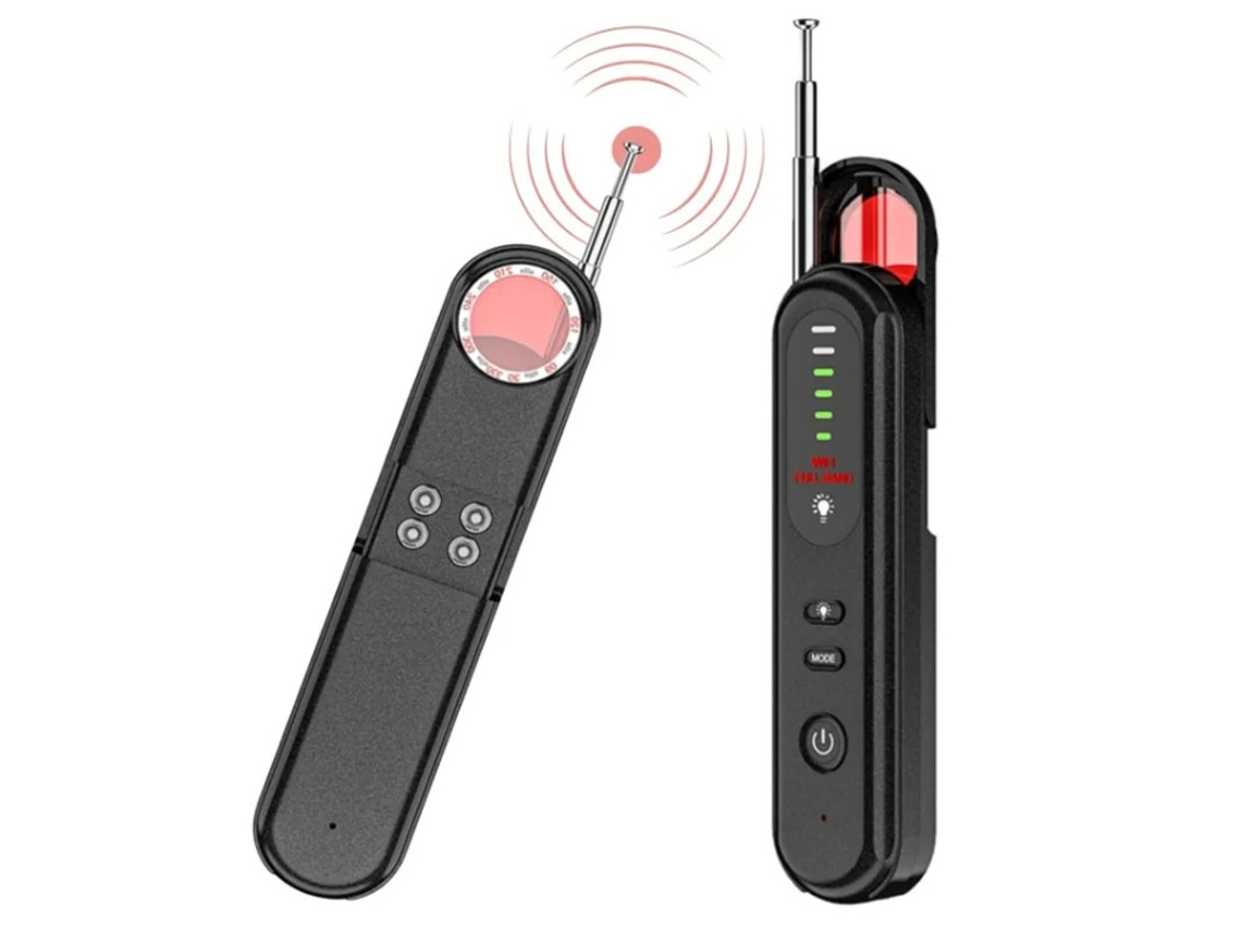 Detector de cámara oculta RF antiespía para rastreador GPS, dispositivo de escucha GSM, espía oculto en el baño Yizhood