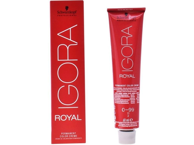 Tinte de Cabello SCHWARZKOPF Igora Royal Color Creme 0-99 (60 ml)