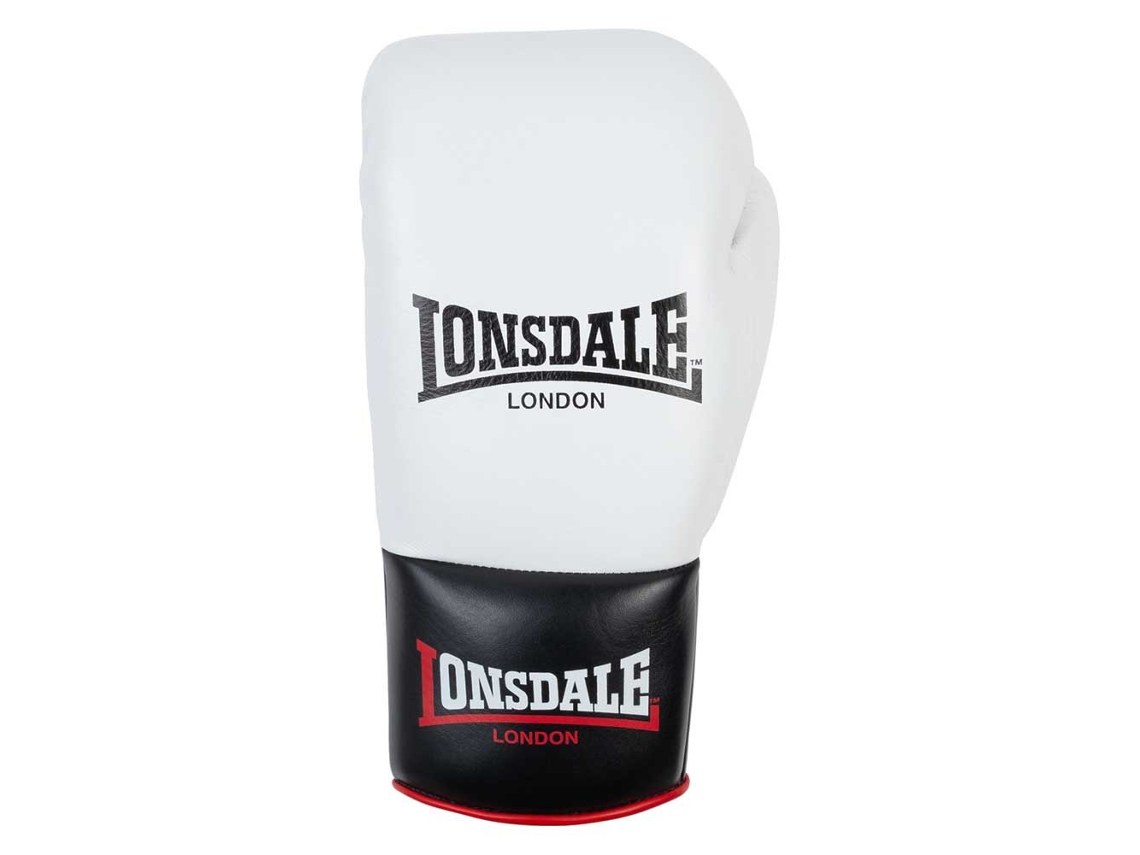 Luvas de Boxe de Couro Campton Branco 8 Oz Rlonsdale