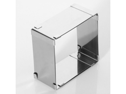 2026-molde Ajustable De Acero Inoxidable Para Pasteles Antiderrame Cuadrado Para Hornear Postres Tarta Mousse
