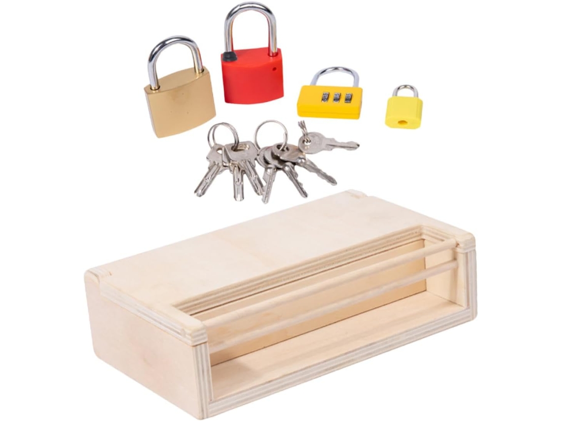 Juguete Educativo De Madera Montessori Para Niños Pequeños