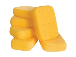 Esponja Extragrande Para Juntas, Esponja De Limpieza Y Lavado, 19,5 Cm X 13,5 Cm X 5 Cm, Paquete De 6, Amarilla