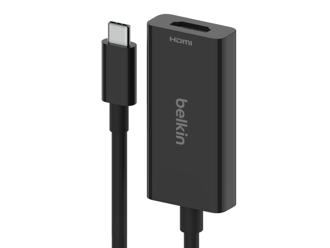 Adaptador de Vídeo BELKIN Avc013Btbk Hdmi USB-A Standard USB-C Negro