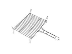 Parrilla doble galvanizada 30x30 cm