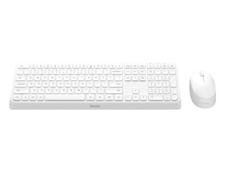 Teclado PHILIPS 64656 Blanco