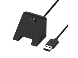 Base De Carga Portátil Con Cable Para Garmin Venu/2/2s/sq Y Cable De Alimentación.