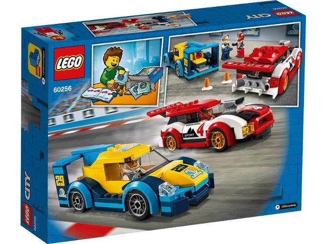 LEGO City: 60256 - Carros de Corrida (Edad Mínima: 5 - 190 piezas)